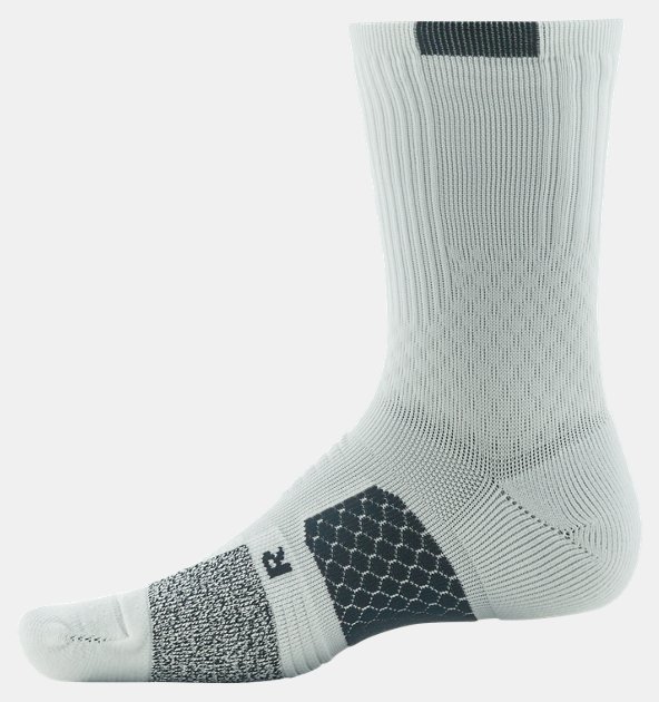 Under Armour Unisex Curry ArmourDry Playmaker Mid-Crew Socks